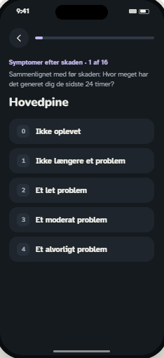 Et spørgeskema i Lysning
