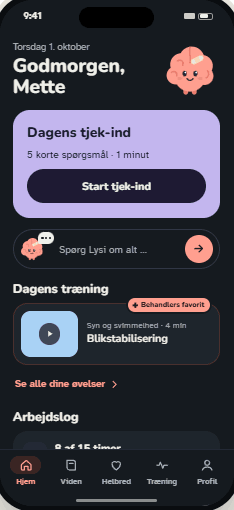 Forsiden i Lysning